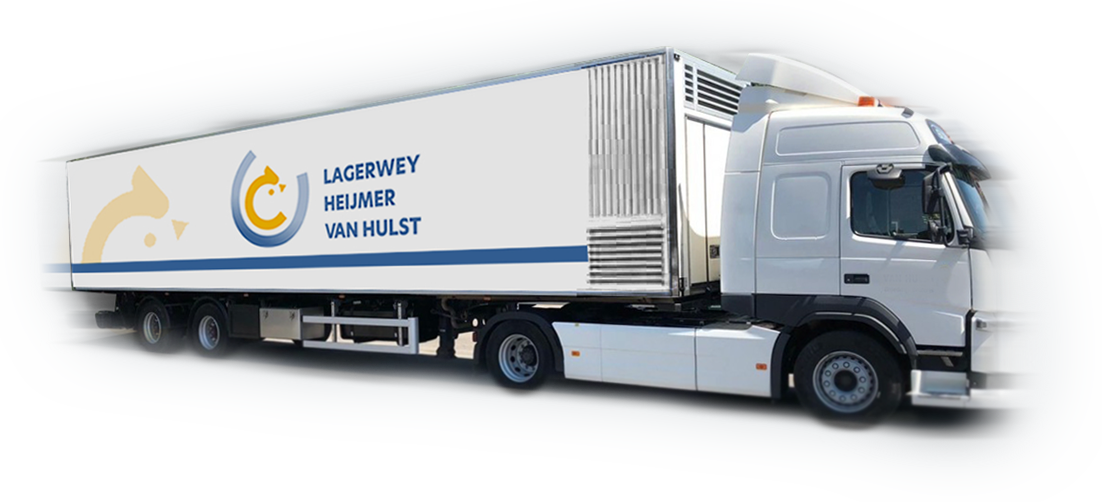 Vrachtwagen Lagerwey Heijmer van Hulst